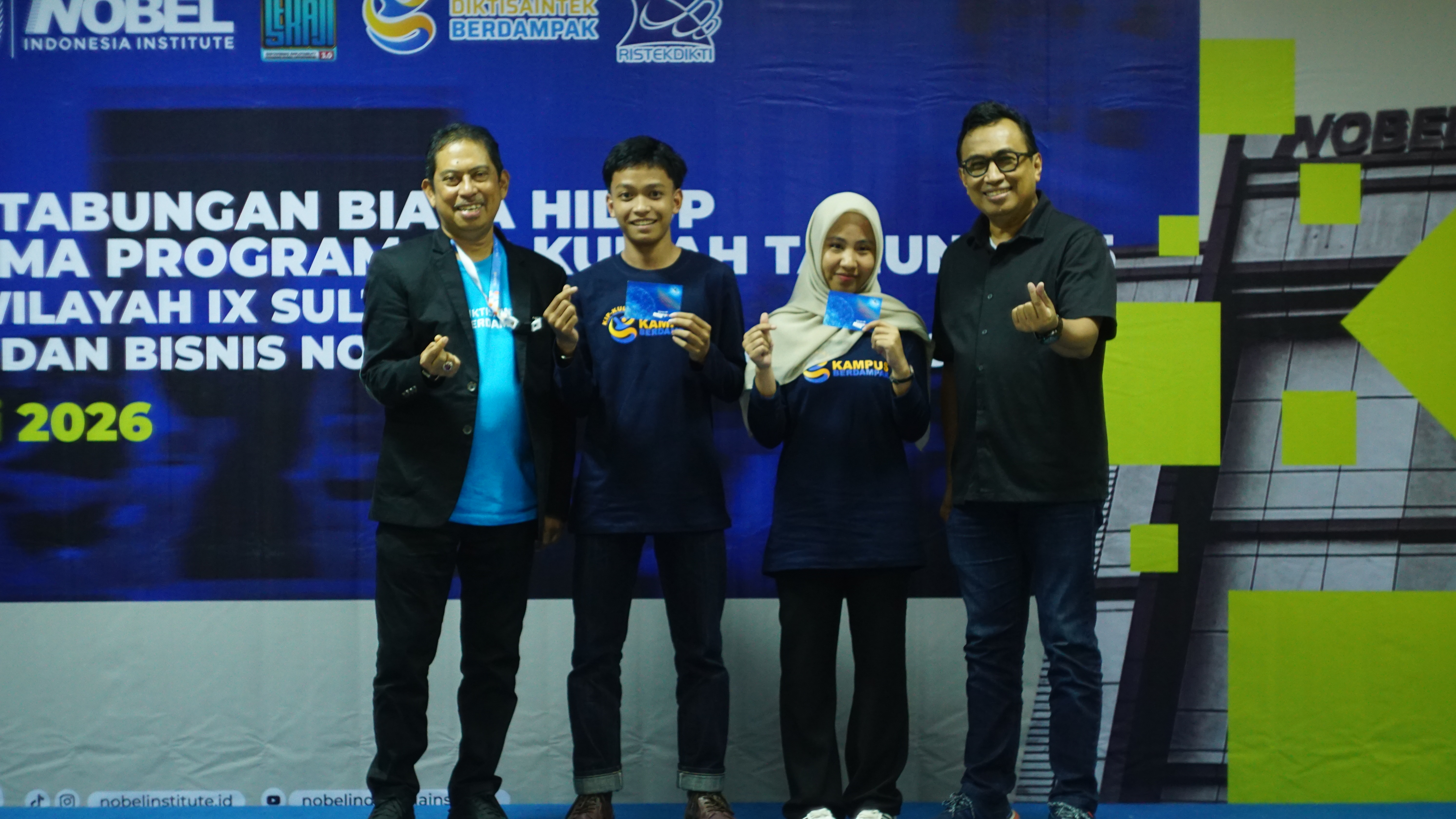 Dorong Prestasi Akademik, Rektor ITB Nobel Indonesia Ingatkan Tanggung Jawab Penerima Beasiswa