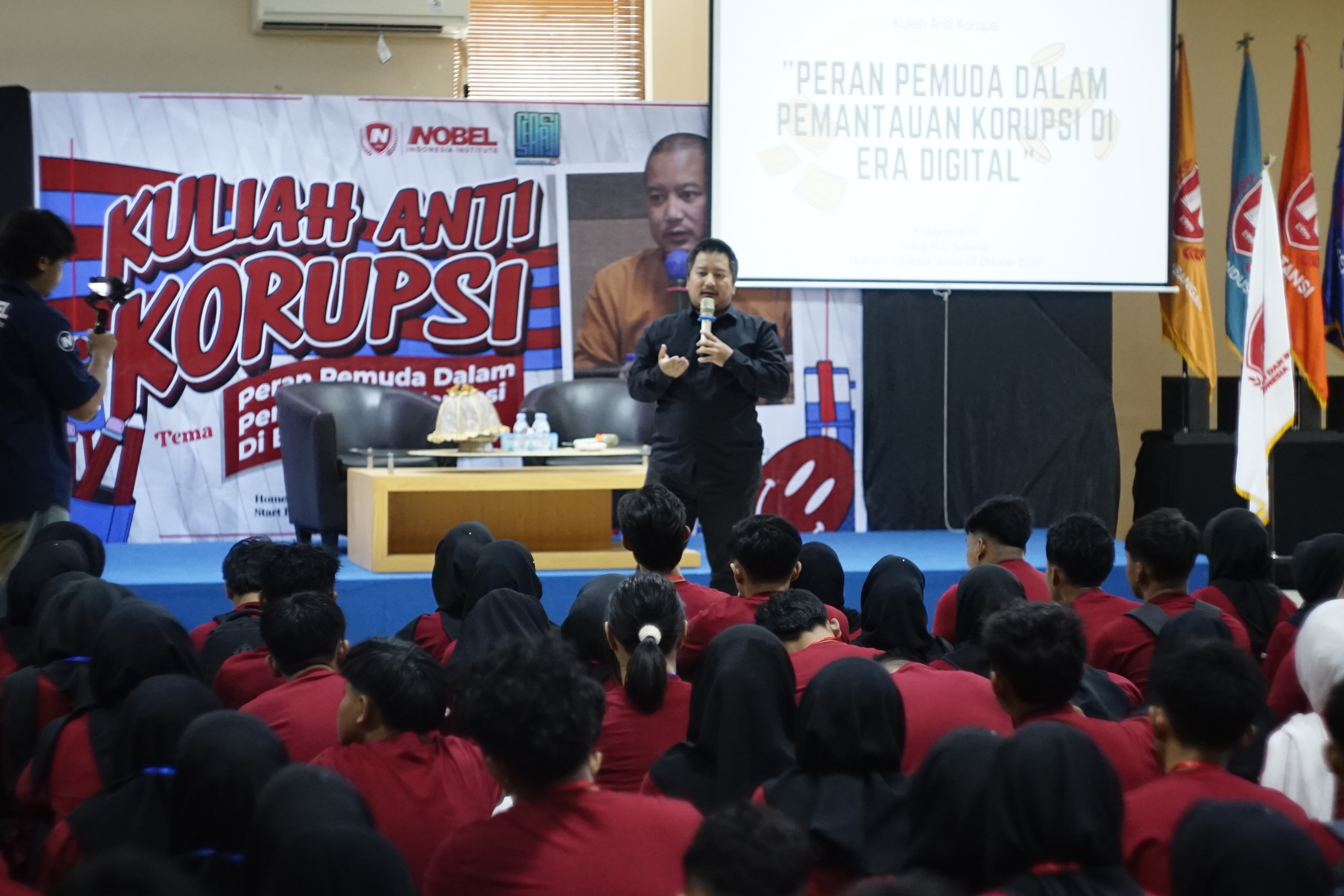 Maba ITB Nobel Indonesia Dibekali Pendidikan Antikorupsi oleh ACC