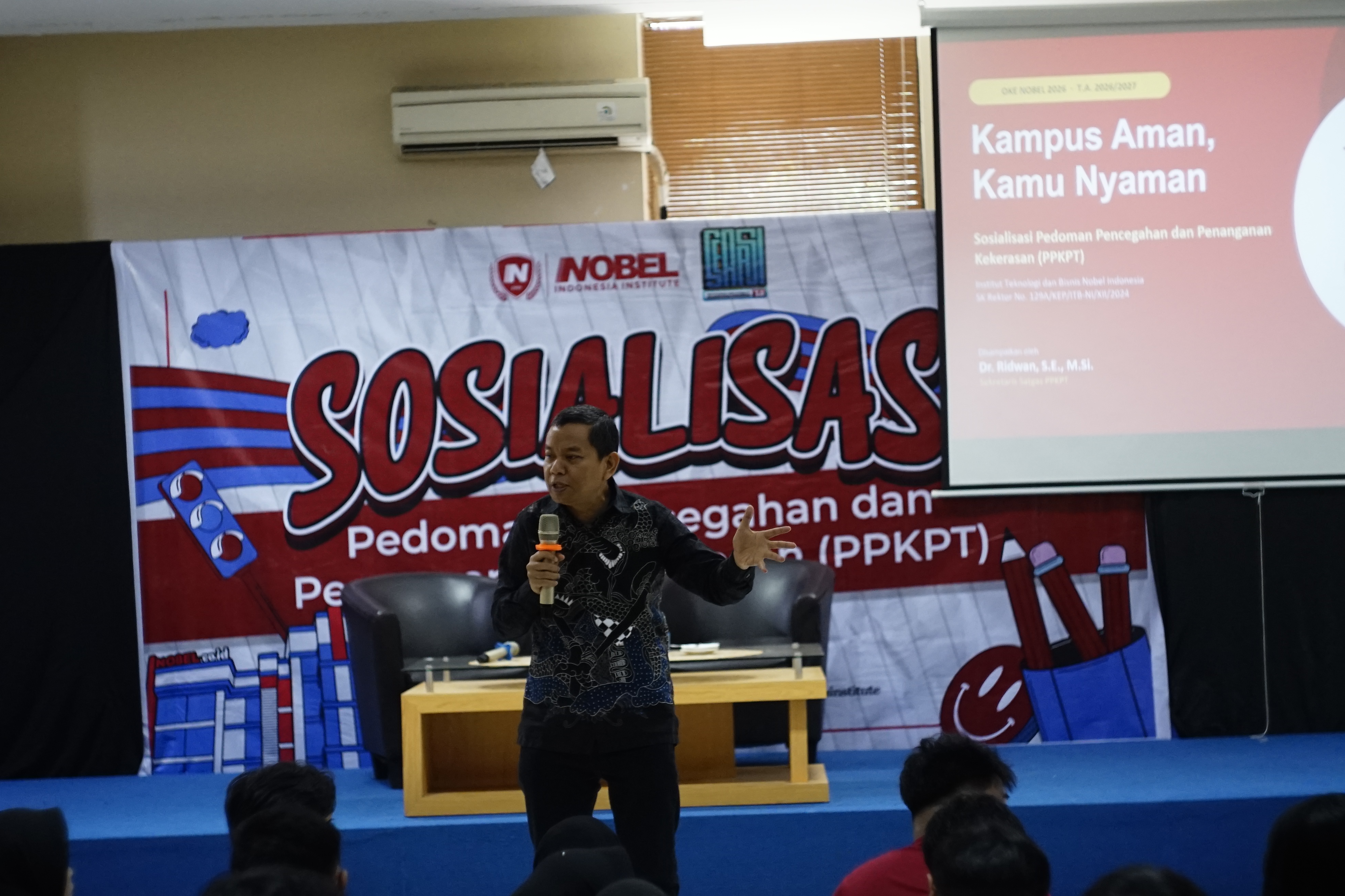 Cegah Kekerasan di Kampus, ITB Nobel Indonesia Sosialisasi Pedoman PPKPT 2026